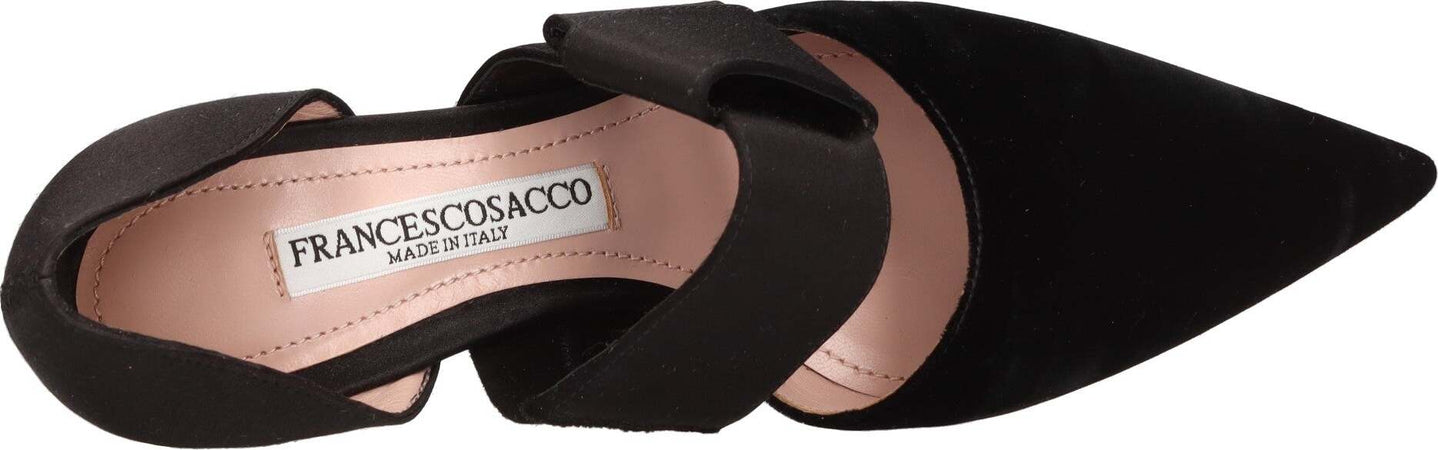 FRANCESCO-SACCO-Scarpe-con-Tacco-Nero-da-donna