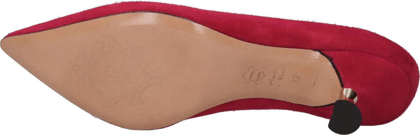 FRANCESCO-SACCO-Scarpe-con-Tacco-Rosso-da-donna