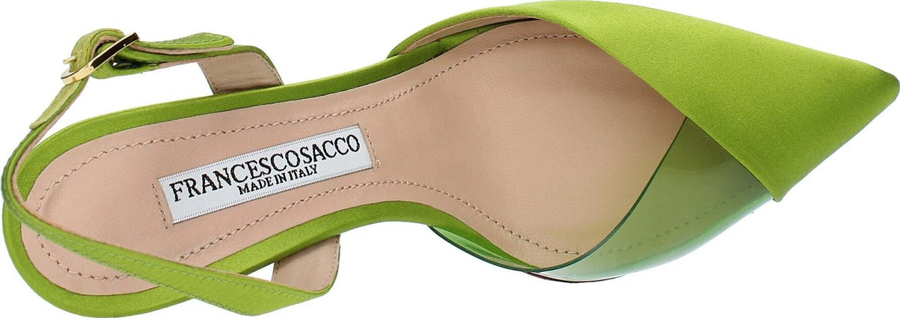FRANCESCO-SACCO-Scarpe-con-Tacco-Verde-da-donna