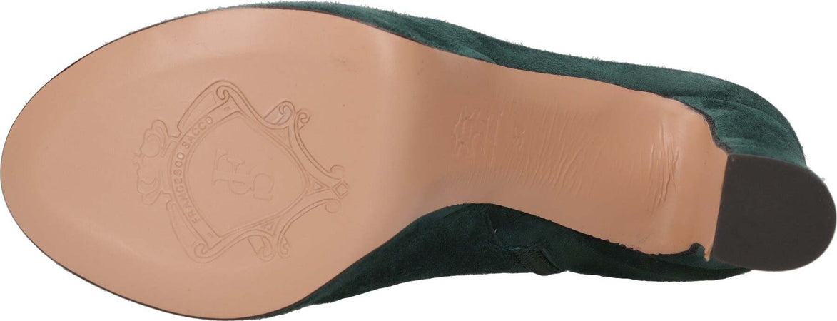 FRANCESCO-SACCO-Stivali-Verde-da-donna