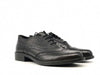 Francesina donna in pelle nera TRATTI