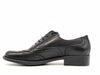 Francesina donna in pelle nera TRATTI