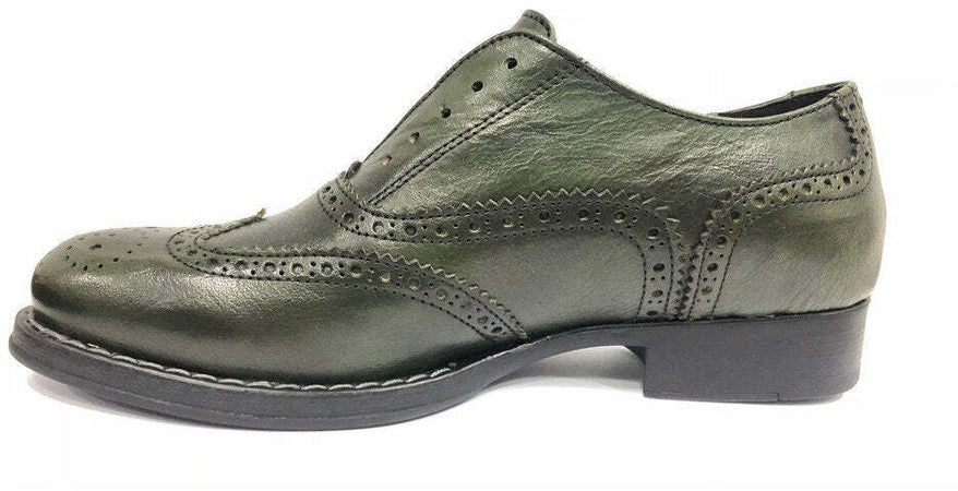 Francesine donna FLAMOUR pelle verde