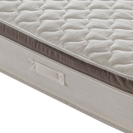 Materasso a molle insacchettate, memory foam, alto 27 cm, rivestimento sfoderabile