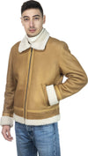 Franco---Giacca-Uomo-Cuoio-in-vero-montone-Shearling