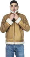 Franco---Giacca-Uomo-Cuoio-in-vero-montone-Shearling