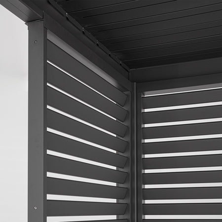 Frangisole laterale per pergola Bioclimatica con struttura in alluminio