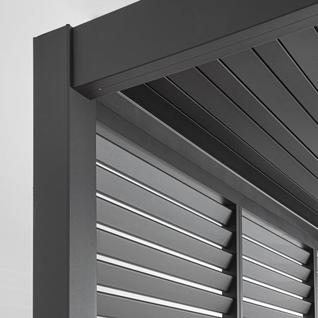 Frangisole laterale per pergola Bioclimatica con struttura in alluminio