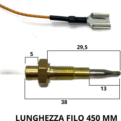 FRANKE - TERMOCOPPIA SICUREZZA GAS CUCINA ORIGINALE 1982192 - 1981316 FORNELLI Casa e cucina/Grandi elettrodomestici/Accessori e parti di ricambio/Ricambi e accessori per piani cottura/ Rossi Ricambi - Venetico Marina, Commerciovirtuoso.it