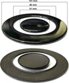FRANKE KIT 5 BRUCIATORI +PIATTELLI SPARTIFIAMMA 4FUOCHI+TRIPLA CORONA Casa e cucina/Utensili da cucina/Bruciatori da cucina Rossi Ricambi - Venetico Marina, Commerciovirtuoso.it