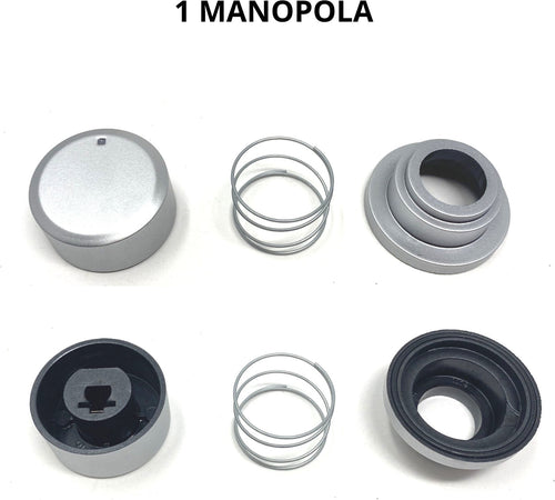 FRANKE MANOPOLA ARGENTO PIANO COTTURA CUCINA FHM750 COMPLETA DI GHIERA E MOLLA Casa e cucina/Elettrodomestici per la cucina/Accessori e parti di ricambio/Parti di ricambio per fornelli Rossi Ricambi - Venetico Marina, Commerciovirtuoso.it