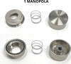 FRANKE MANOPOLA PIANO COTTURA FORO mm.6 ARGENTO ORIGINALE 1983208 133.0168.108 Casa e cucina/Elettrodomestici per la cucina/Accessori e parti di ricambio/Parti di ricambio per fornelli Rossi Ricambi - Venetico Marina, Commerciovirtuoso.it