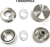 FRANKE MANOPOLA PIANO COTTURA MOD.FHNE FORO mm.6 ARGENTO ORIGINALE 133.0312.533 Casa e cucina/Elettrodomestici per la cucina/Accessori e parti di ricambio/Parti di ricambio per fornelli Rossi Ricambi - Venetico Marina, Commerciovirtuoso.it