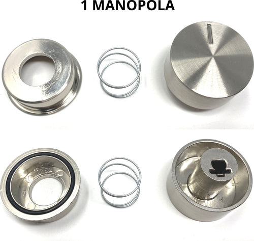 FRANKE MANOPOLA PIANO COTTURA MOD.FHNE FORO mm.6 ARGENTO ORIGINALE 133.0312.533 Casa e cucina/Elettrodomestici per la cucina/Accessori e parti di ricambio/Parti di ricambio per fornelli Rossi Ricambi - Venetico Marina, Commerciovirtuoso.it