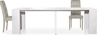 FRANKLYN---tavolo-allungabile-a-consolle-90x45/95/145/195/245/295-Bianco-Milani-Home