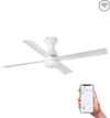 FRASER M LED Ventilatore da soffitto bianco SMART Fai da te/Prodotti per la costruzione/Riscaldamento e raffreddamento/Sistemi mobili di climatizzazione/Ventilatori/Ventilatori da soffitto Led Mall Home - Napoli, Commerciovirtuoso.it
