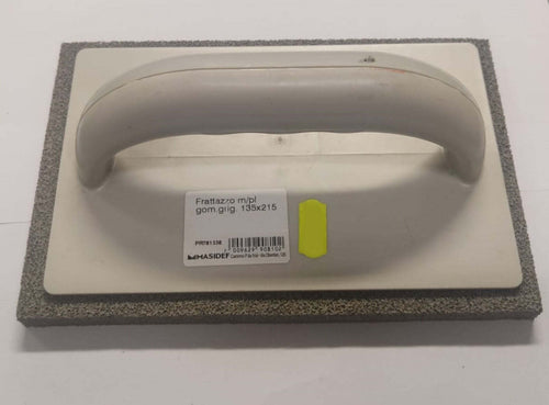 FRATTAZZO-IN-GOMMAPIUMA-135x215MM---MANICO-IN-PLASTICA-RESISTENTE-COLORE-GRIGIO