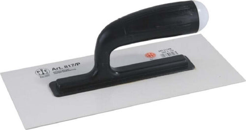 Frattone americano liscio con manico in abs idoneo per graffiato 13 x 28 cm Fai da te/Utensili elettrici e a mano/Utensili a mano/Utensili per muratura e piastrellatura/Cazzuole/Cazzuole di finitura La Zappa - Altamura, Commerciovirtuoso.it