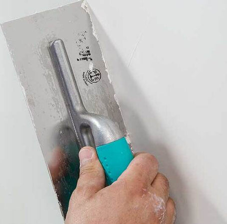 Frattone americano liscio in acciaio con manico in gomma 12 x 28 cm Fai da te/Utensili elettrici e a mano/Utensili a mano/Utensili per muratura e piastrellatura/Cazzuole/Cazzuole di finitura La Zappa - Altamura, Commerciovirtuoso.it