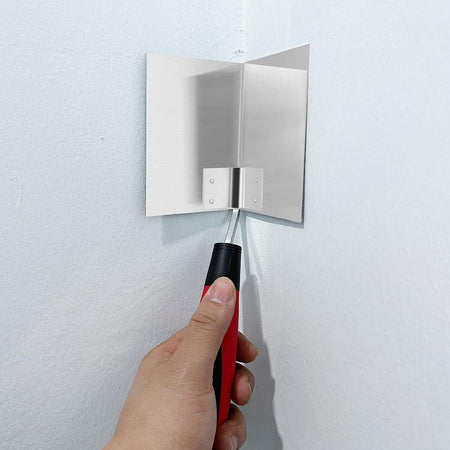 Frattone in acciaio per la creazione di angoli interni acuti 7 x 6 x 6 cm Fai da te/Utensili elettrici e a mano/Utensili a mano/Utensili per muratura e piastrellatura/Cazzuole/Cazzuole di finitura La Zappa - Altamura, Commerciovirtuoso.it