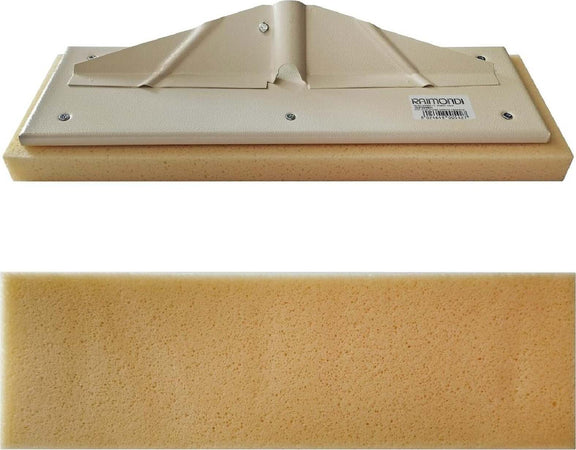 Frattone in spugna con supporto in metallo senza manico 13 x 42 cm Fai da te/Utensili elettrici e a mano/Utensili a mano/Utensili per muratura e piastrellatura/Cazzuole/Cazzuole di finitura La Zappa - Altamura, Commerciovirtuoso.it
