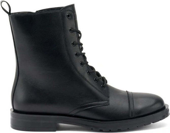 Frau-anfibi-donna-in-pelle-nero-con-zip-87N8