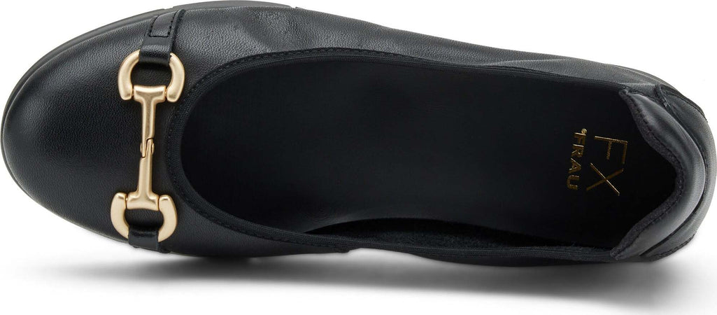 FRAU-ballerina-comfort-in-pelle-nera-51M4