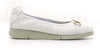 Frau Donna Ballerina 51p4 In Pelle Off White Nuova Collezione