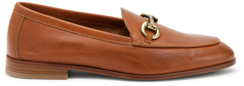 Frau Donna Mocassino In Pelle Con Morsetto Nuova Collezione