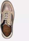Frau donna sneakers con inserti in pelle scamosciata
