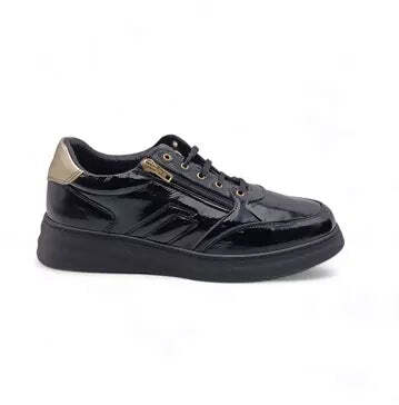 Frau donna sneakers in pelle liucida