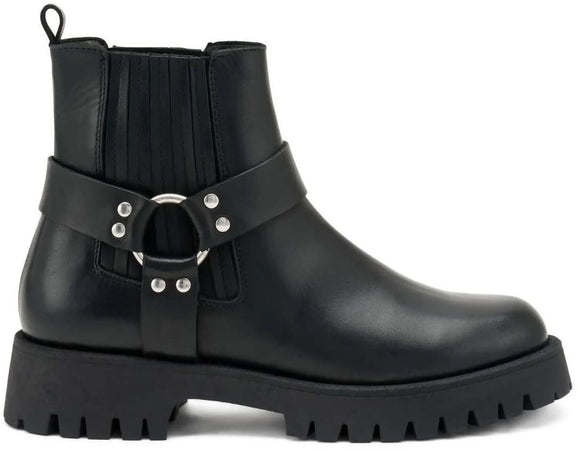 Frau donna stivaletto in pelle