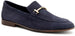 Frau Mocassino Uomo in Camoscio Blu Mocassini Eleganti Scamociati Mocassino in Pelle Scamosciata Con Morsetto Nuova Coll.