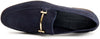 Frau Mocassino Uomo in Camoscio Blu Mocassini Eleganti Scamociati Mocassino in Pelle Scamosciata Con Morsetto Nuova Coll.