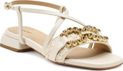 FRAU-sandalo-bouclè-oro-beige-32R1