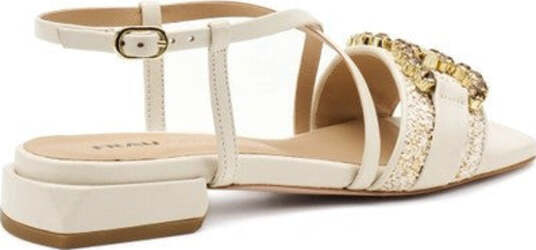 FRAU-sandalo-bouclè-oro-beige-32R1