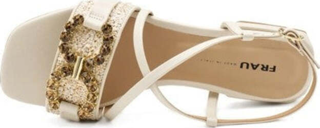 FRAU-sandalo-bouclè-oro-beige-32R1