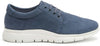 Frau Scarpe Uomo Sneakers Punzonata Blu Con Lacci Nuova Collezione
