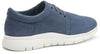 Frau Scarpe Uomo Sneakers Punzonata Blu Con Lacci Nuova Collezione