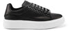 Frau Sneakers Donna pelle micro-traforata Lacci e Sola in Gomma Made In Italy Scarpa Sportiva Leggera Made in italy