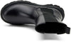 Frau Stivaletti Beatles Alti Donna In Pelle / Camoscio Maxi Suola Combact Stvaletto Plateau 5 Cm Elastico Bilaterale