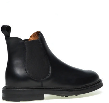 Frau Uomo Beatles in Pelle Nuova Collezione Made in Italy Stivaletto Lucido