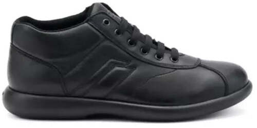 Frau uomo sneakers casual alta in pelle