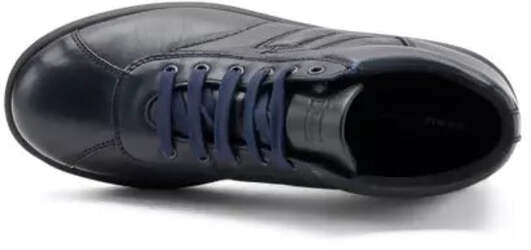 Frau uomo sneakers casual alta in pelle