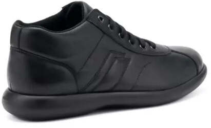 Frau uomo sneakers casual alta in pelle