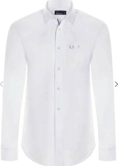 Fred Perry Camicia Uomo 100% Cotone Slim Fit Logo Ricamato Camicia con Tasca laterale Moda/Uomo/Abbigliamento/T-shirt polo e camicie/Camicie casual Euforia - Bronte, Commerciovirtuoso.it