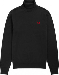 Fred Perry Pullover Uomo Collo Alto Dolcevita Maniche Lunghe Maglia Lupetto Regular Fit Invernale Logo Ricamato Maglione Moda/Uomo/Abbigliamento/Maglioni e cardigan/Maglioni Euforia - Bronte, Commerciovirtuoso.it