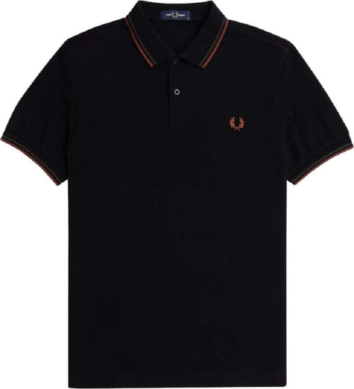 Fred-Perry-T-shirt-e-Polo-Nero-da-uomo