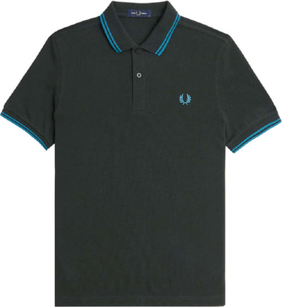 Fred-Perry-T-shirt-e-Polo-Verde-da-uomo