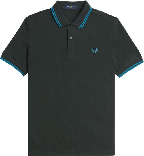 Fred-Perry-T-shirt-e-Polo-Verde-da-uomo